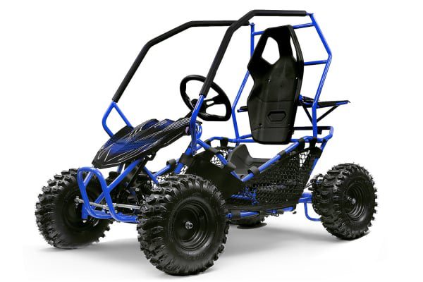 Buggy electric Nitro Crosser 1000W 36V pentru copii culoare Albastru