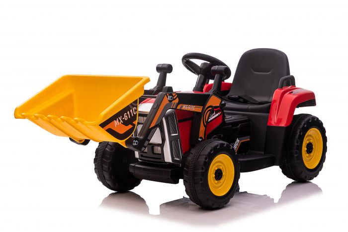 Excavator Electric Copii Kinderauto BJ611C 12V BT 3-5 Ani Albastru