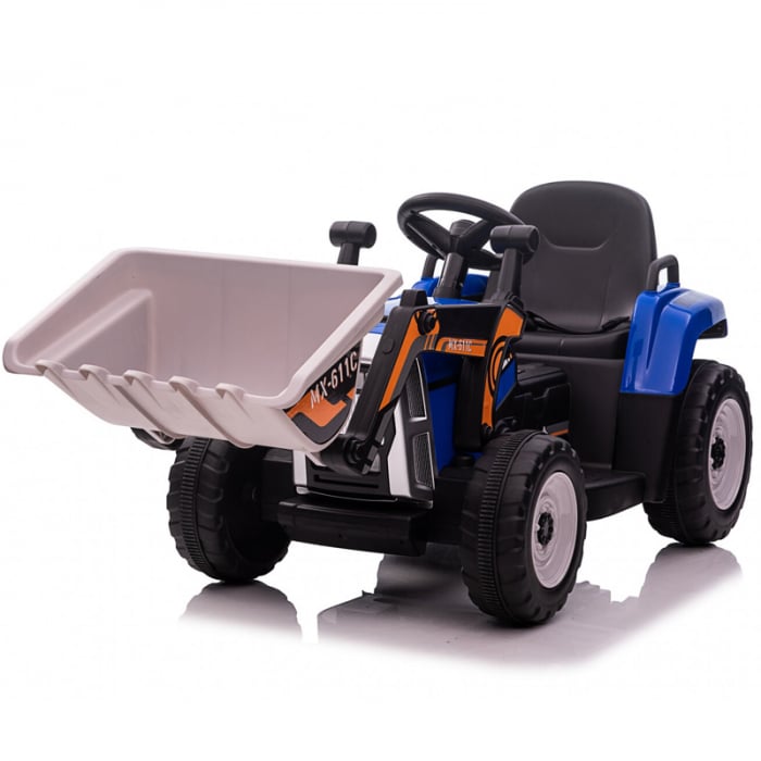Excavator Kinderauto BJ611C 60W 12V Bluetooth telecomanda 3-5 ani
