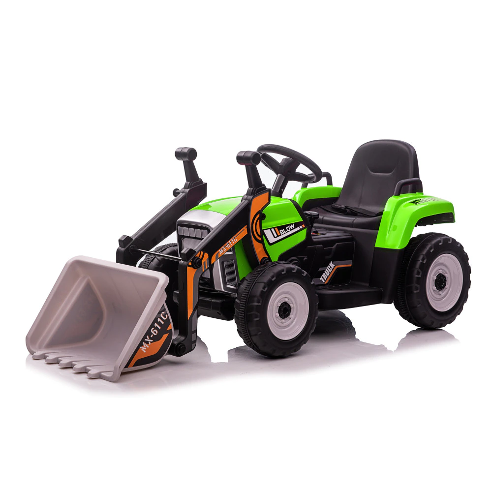 Excavator electric Kinderauto BJ611C 12V 3-5 ani cu Bluetooth si telecomanda