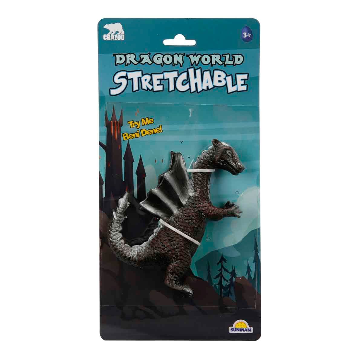 Figurina flexibila Crazoo Dragon creatie fantastica material elastic colectie
