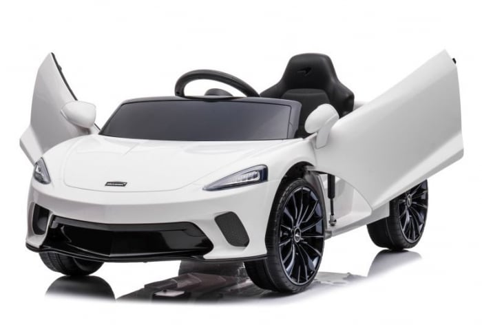Masinuta electrica McLaren GT 70W 12V Premium Butterfly Doors Alb
