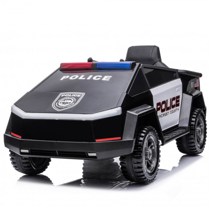 Masinuta electrica Politie Kinderauto BJ2102 telecomanda Bluetooth efecte luminoase 12V