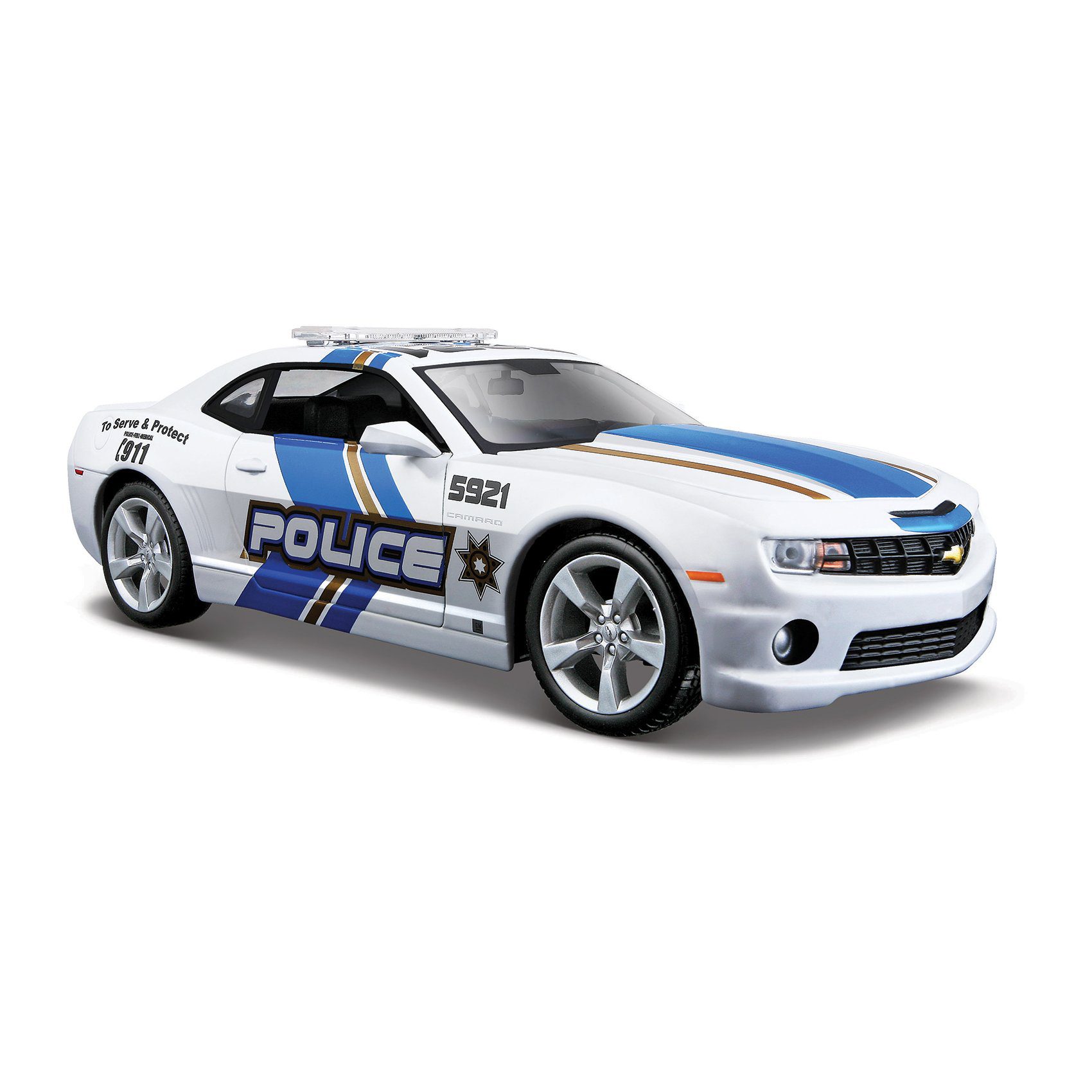 Masinuta metalica Maisto Chevrolet Camaro SS RS Police portiere deschidere
