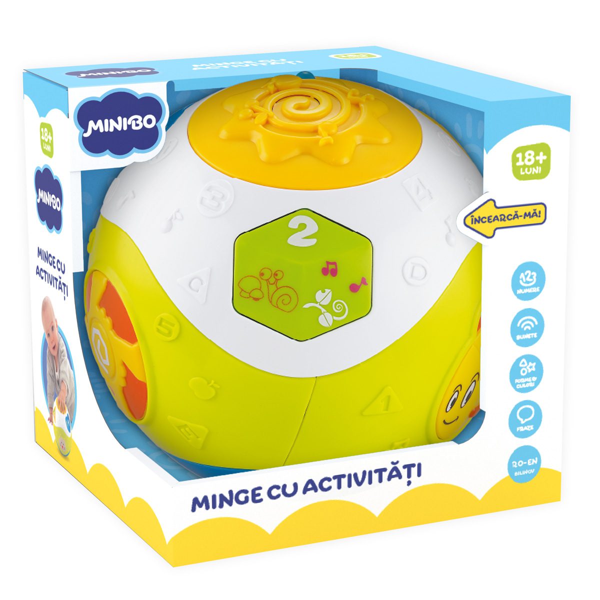Minibo Minge Educativa Bilingva cu Forme