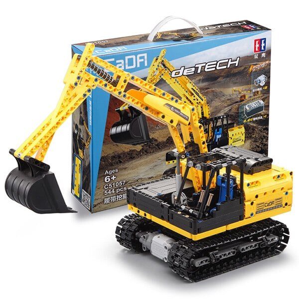 Set constructie excavator Cada telecomanda 544 piese 360 400mAh